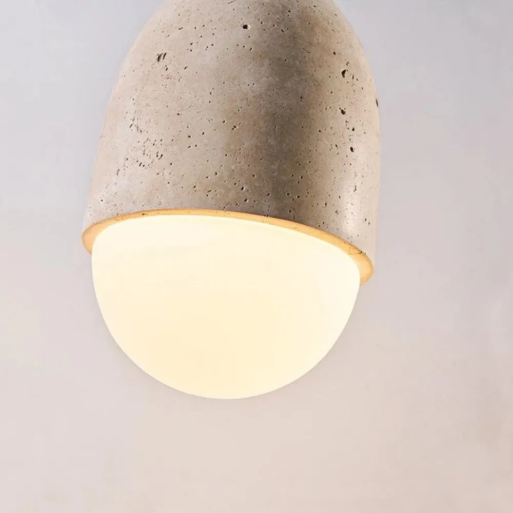 Orbaltis Moderne Orb Cluster Hanglamp - Hanglamp van natuursteen en glas voor woonkamer of keuken HL2448