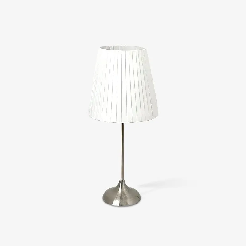 Metalen voet nachtkastje lamp HL359