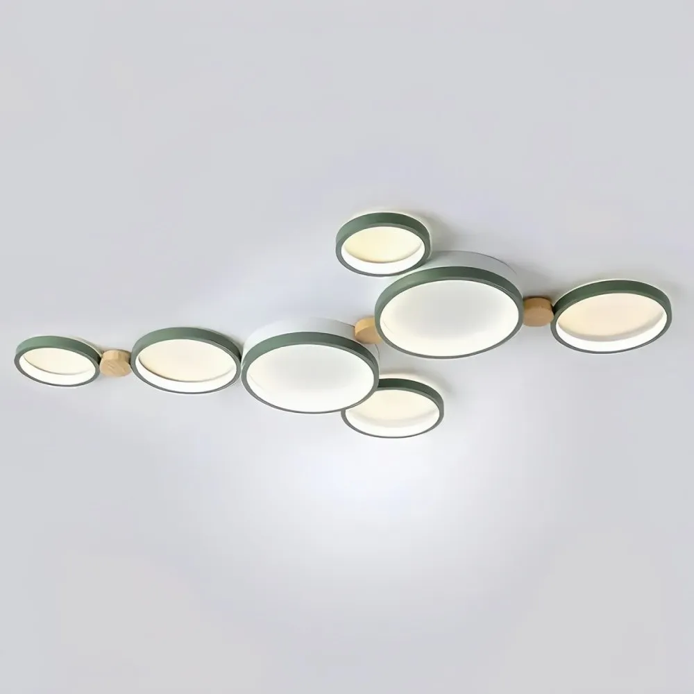 Nordic Circle LED Plafondlamp - Multi Branch Lamp voor Keuken HL1355