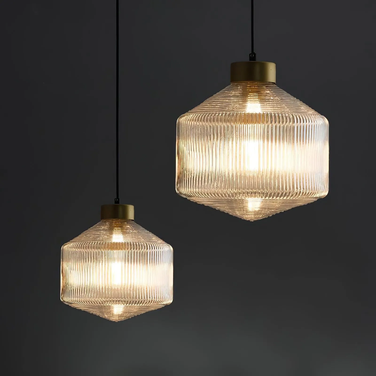 Gestreepte Spinning Top Hanglamp HL727