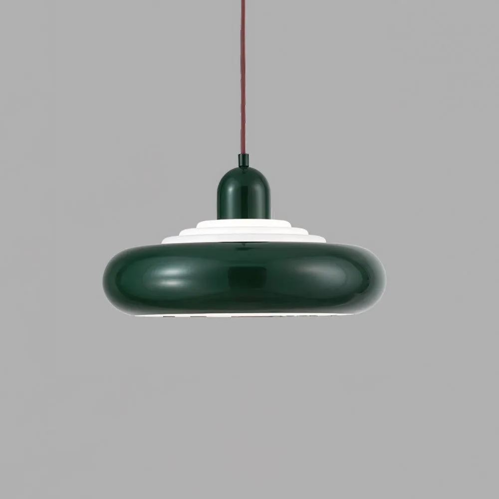 Meerlaagse ronde toren crèmekleurige hanglamp HL401