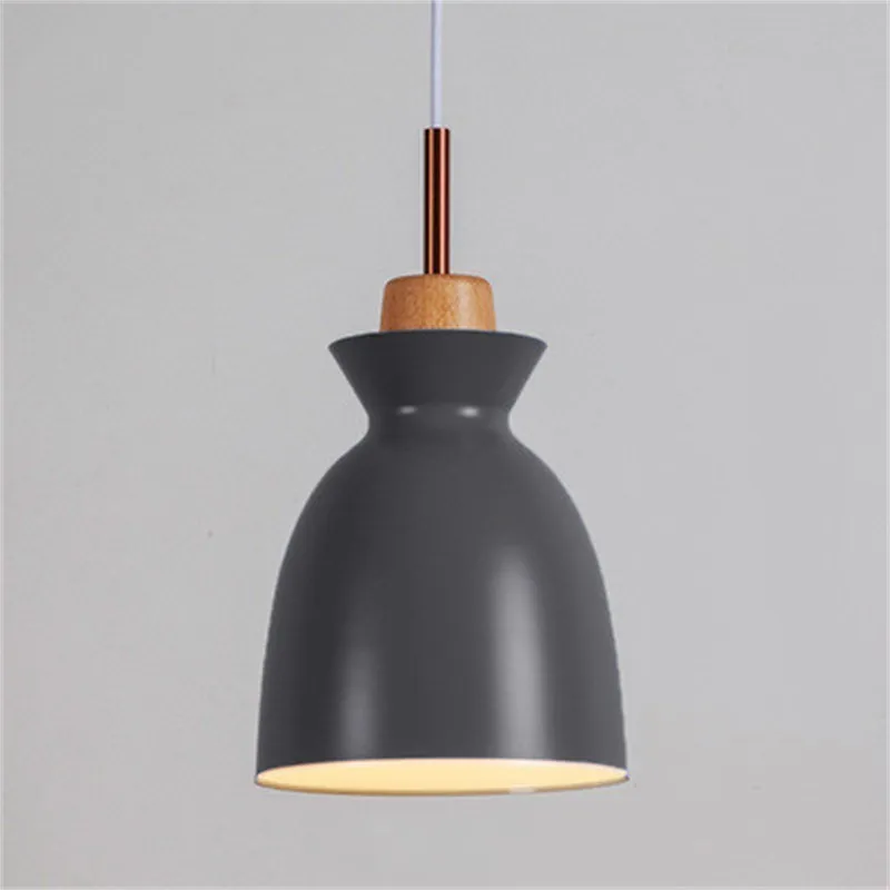 Scandinavische MULTI Metaal Hout Macaroon Hanglamp voor Keuken HL88