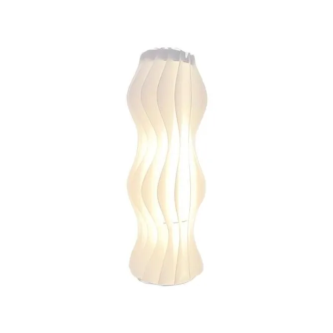 Damp Hula Wave vormige tafellamp voor slaapkamer