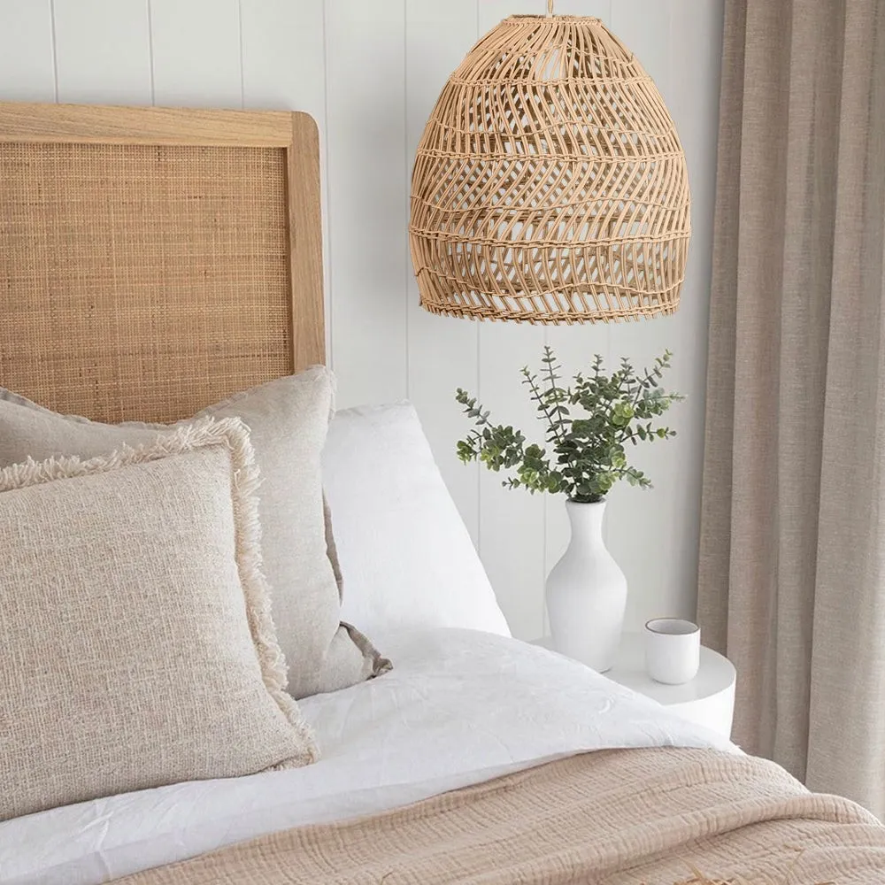 Rustieke Rieten Mand Rotan Kooi Hanglamp HL161