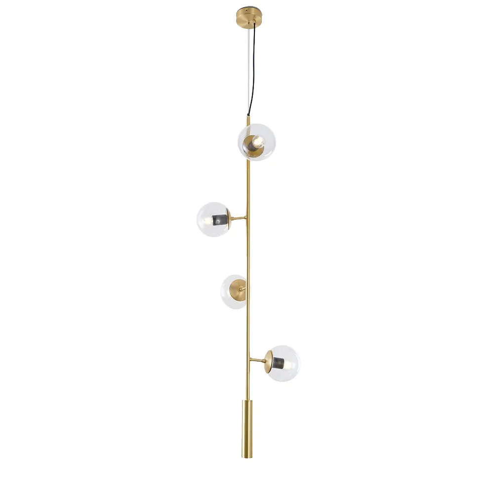 Orb moderne glazen bol hanglamp voor woonkamer