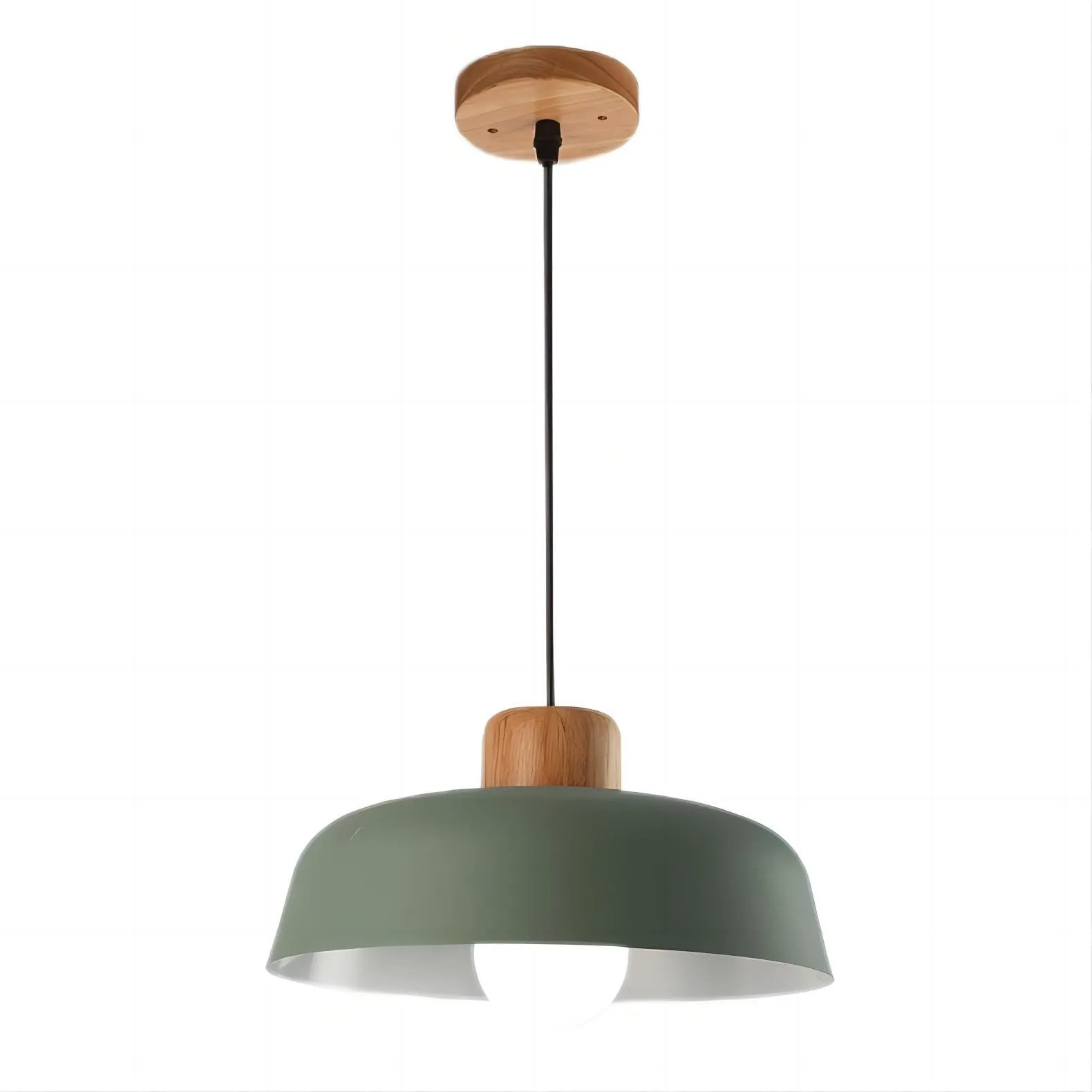 Scandinavische Houten Kom Vorm Keuken Hanglamp HL101
