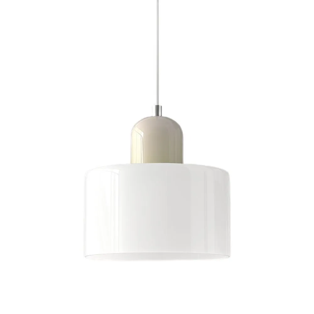 Kalo Cilinder Hanglamp - Glazen Lamp in Scandinavische Stijl voor Eet en Slaapkamer HL107