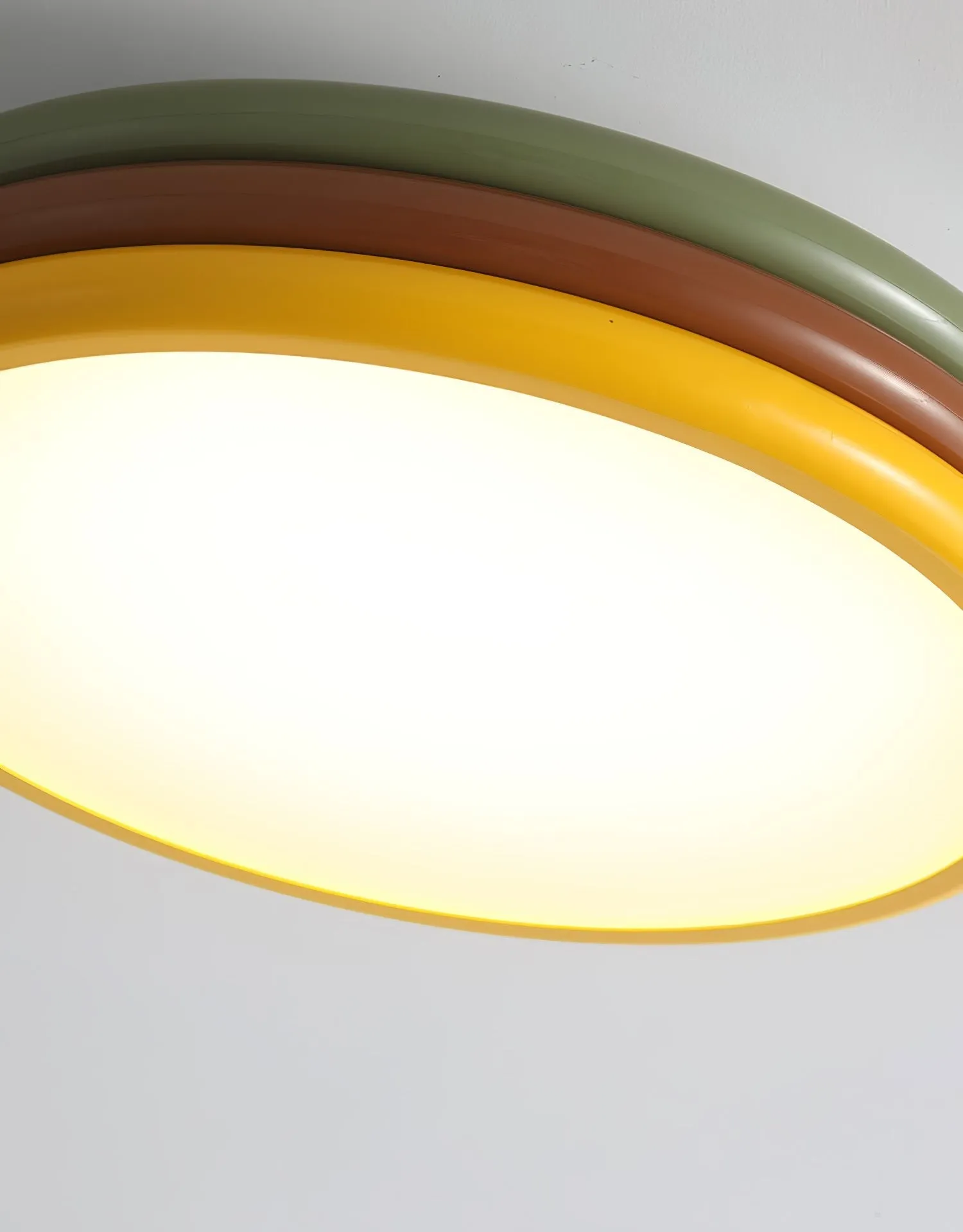 Scandinavische eenvoudige kleurrijke plafondlamp van acryl voor slaapkamer HL486