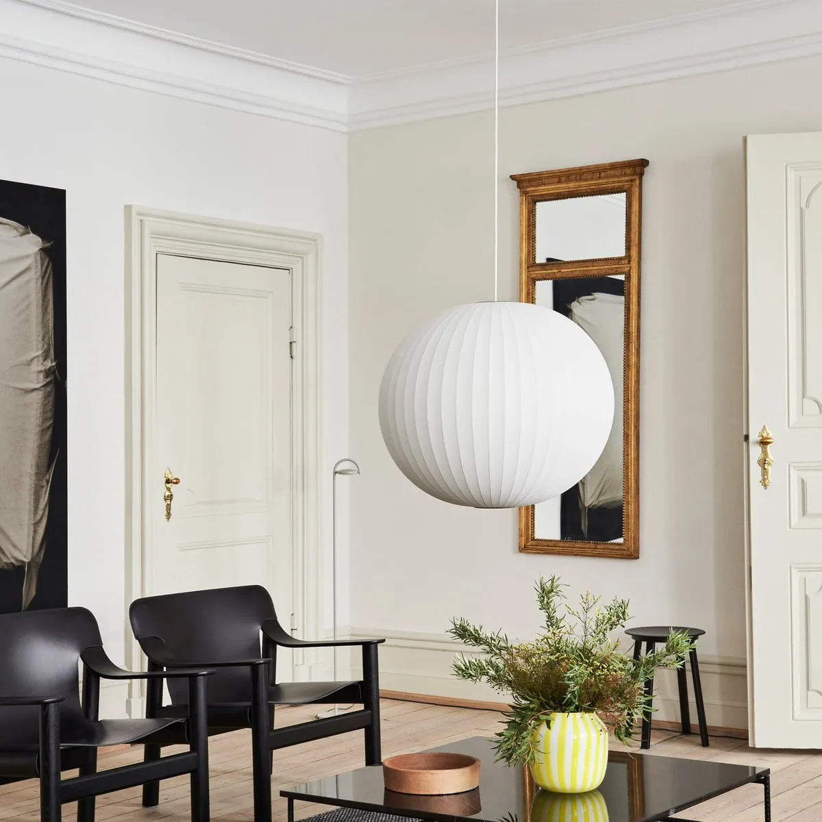 Saucer Zijde Bubble Hanglamp Woonkamer