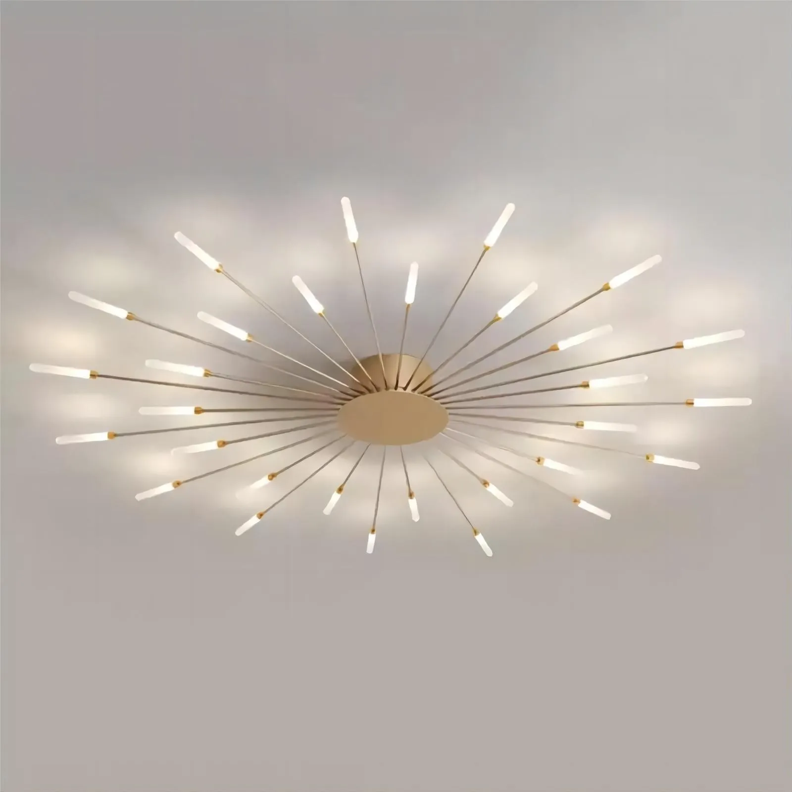 Moderne Spoetnik vuurwerk LED vertakkingsplafondlamp HL108