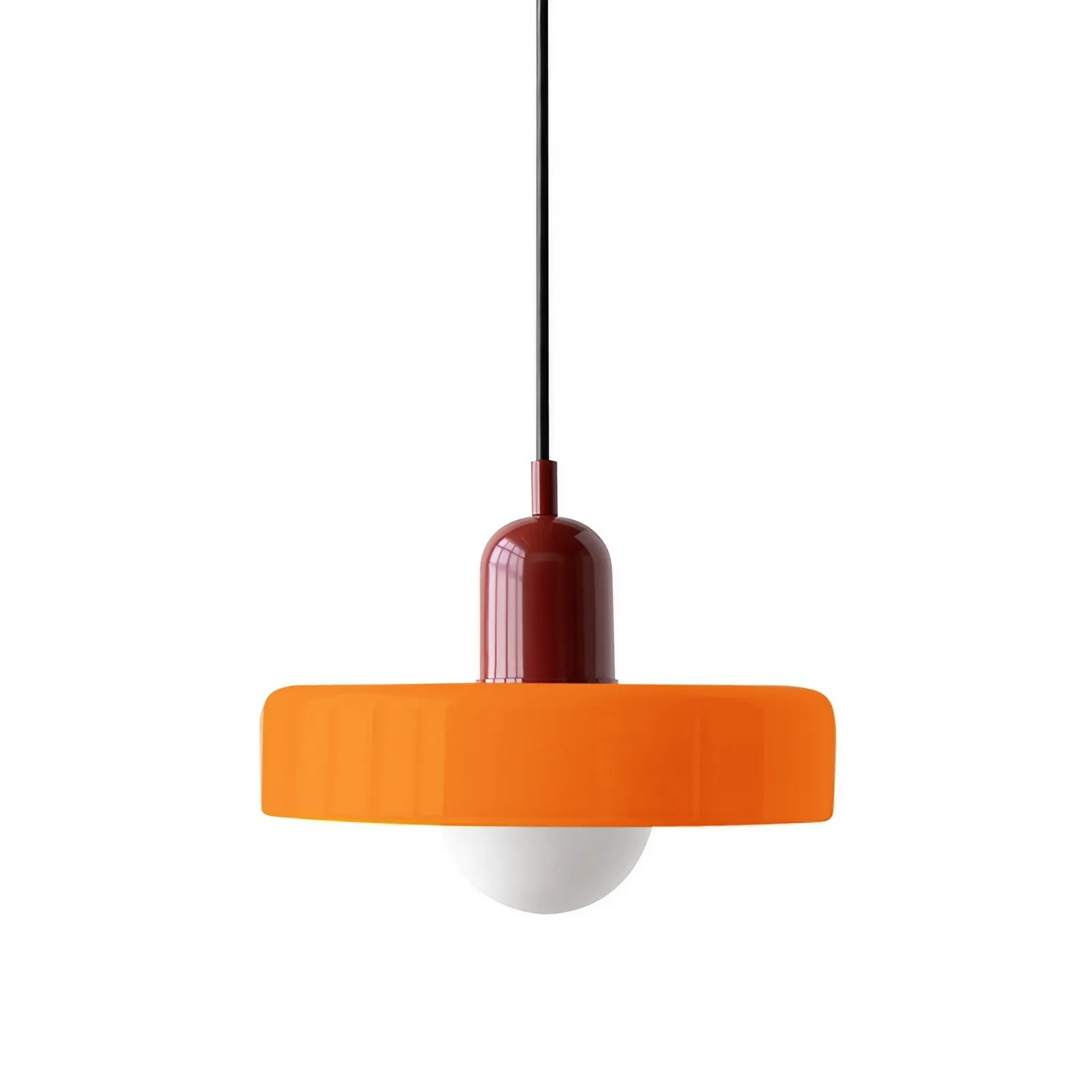 Kalo Disc Kleurrijke Hanglamp - Moderne Glazen Hanglamp voor de Eetkamer HL2447