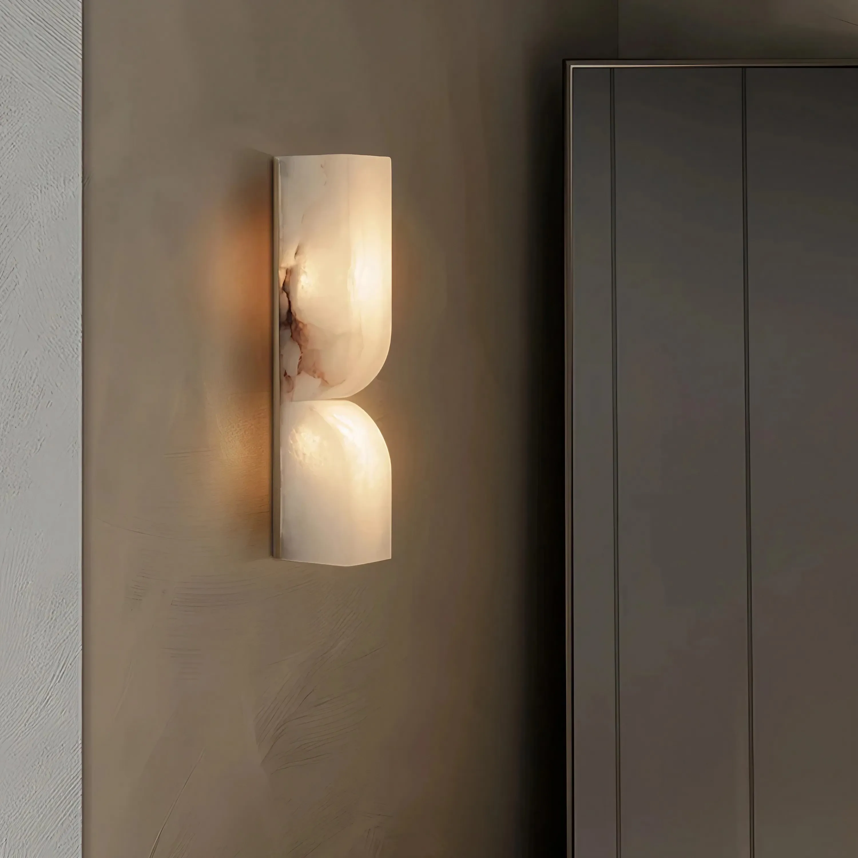 Moderne Luxe Marmeren Art Deco Wandlamp HL284