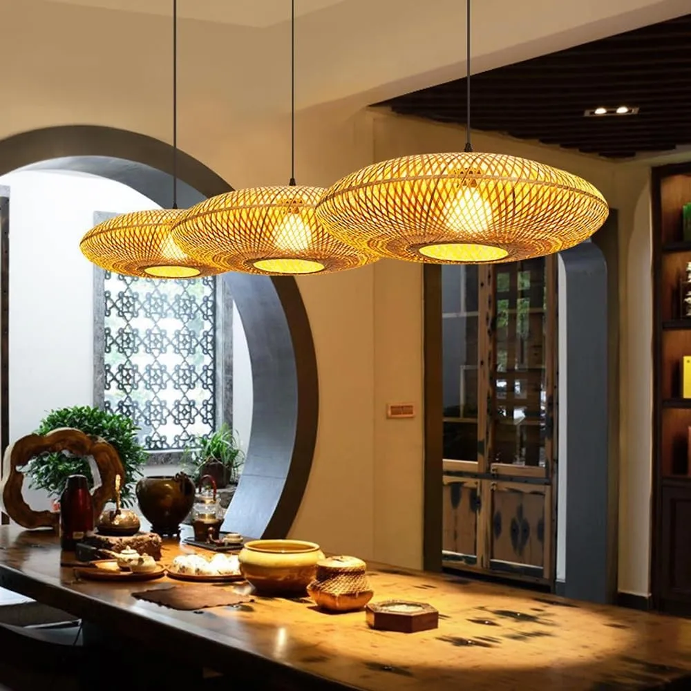 Treasure of the Dawn bamboe hanglamp HL3452