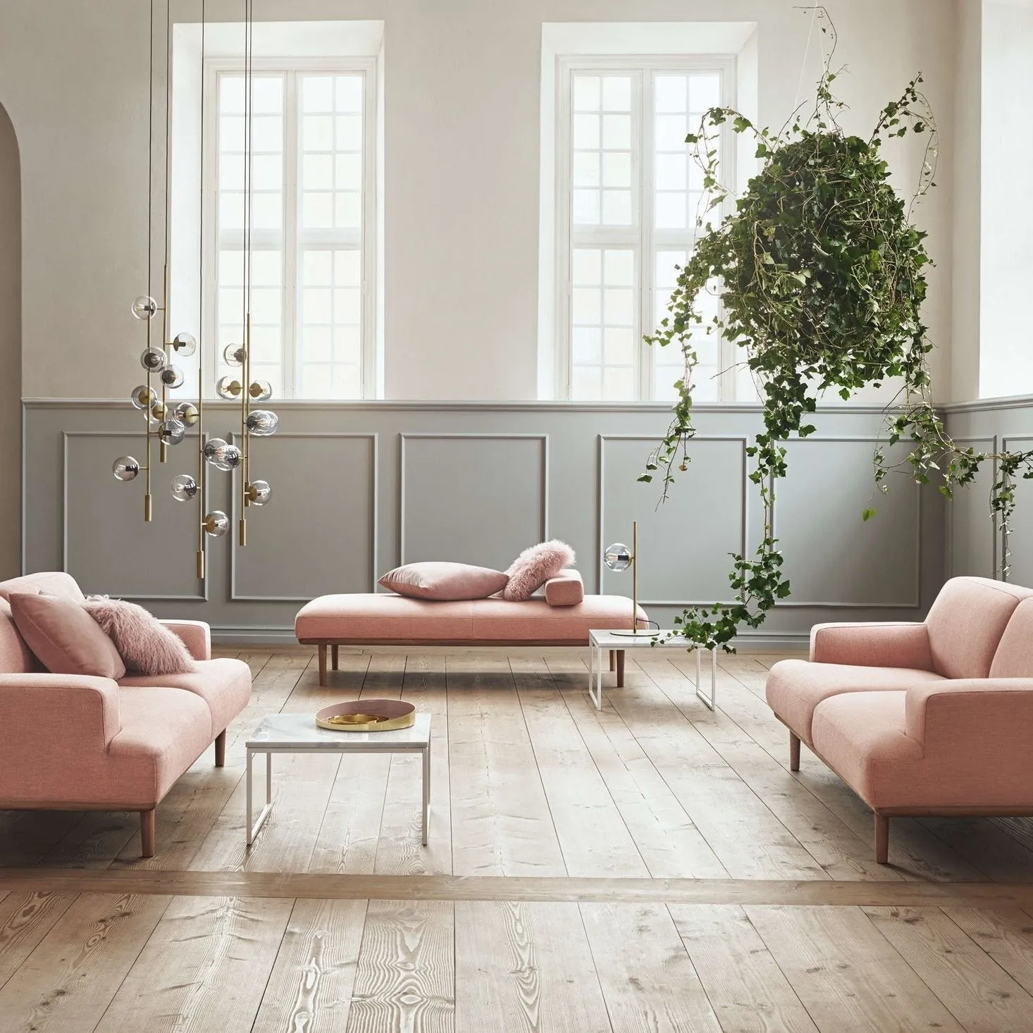 Orb moderne glazen bol hanglamp voor woonkamer