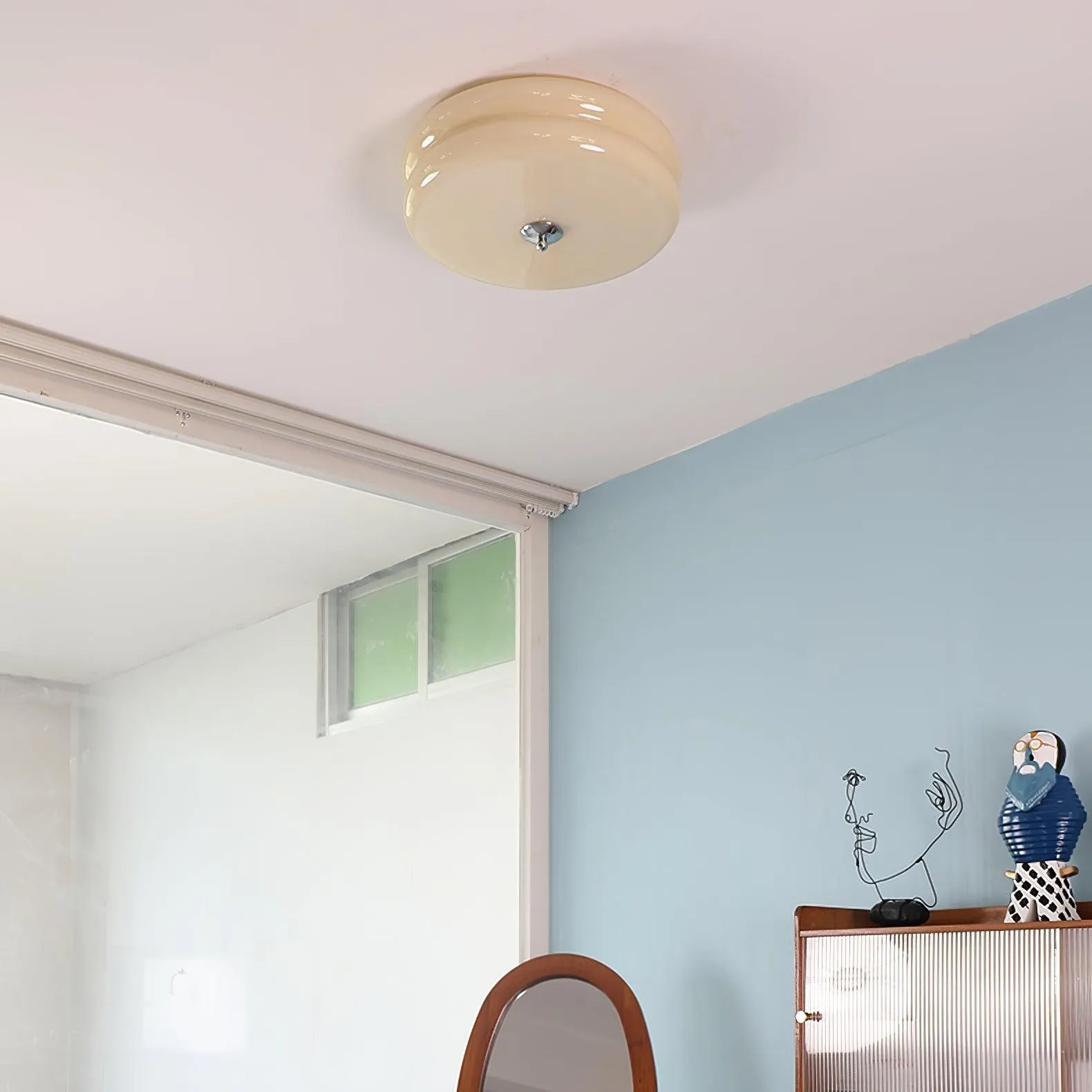 Art Deco Vintage Inbouw plafondlamp HL151