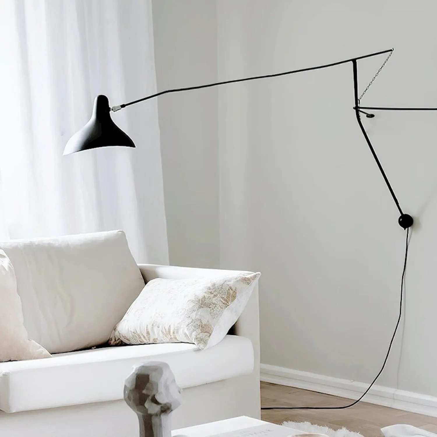 Moderne eendenbek-design Mantis Arm Wandlamp HL1112