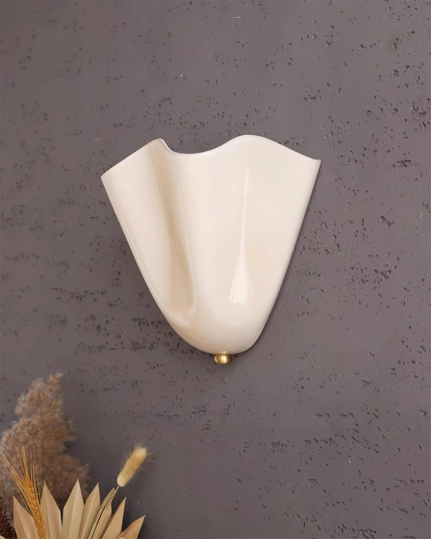 Bellina moderne wandlamp - Artisanaal glas Vera lamp voor interieurdecoratie HL1643