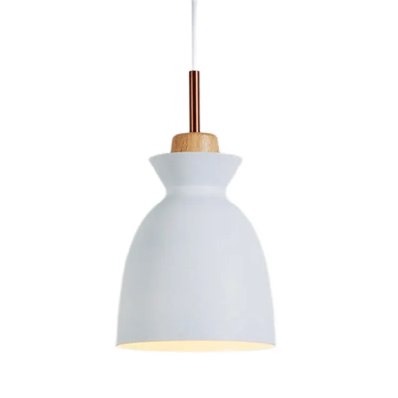 Scandinavische MULTI Metaal Hout Macaroon Hanglamp voor Keuken HL88