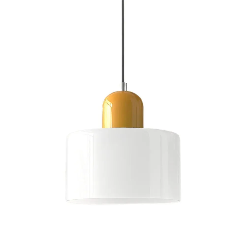 Kalo Cilinder Hanglamp - Glazen Lamp in Scandinavische Stijl voor Eet en Slaapkamer HL107