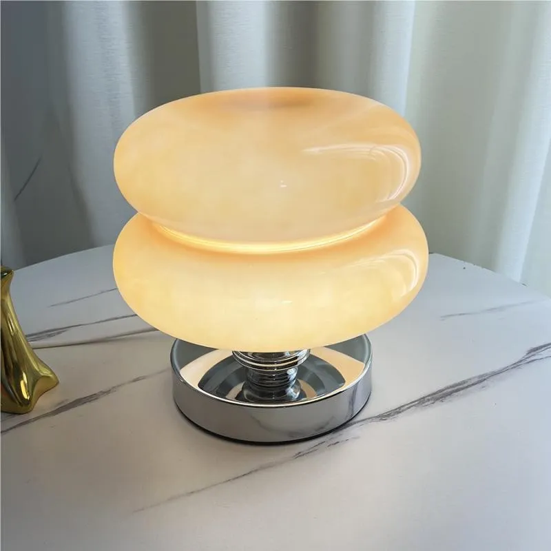 Macaroon Design Bauhaus Glazen Tafellamp HL146
