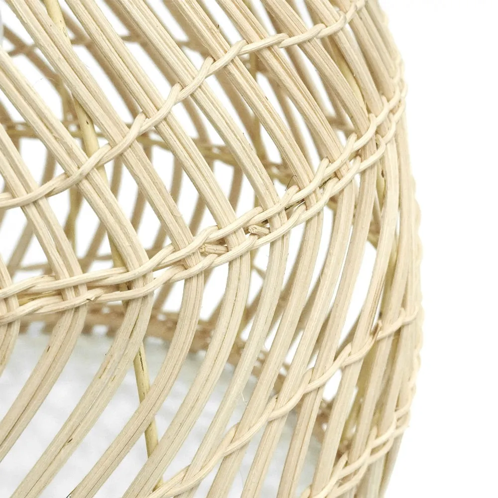 Rustieke Rieten Mand Rotan Kooi Hanglamp HL161