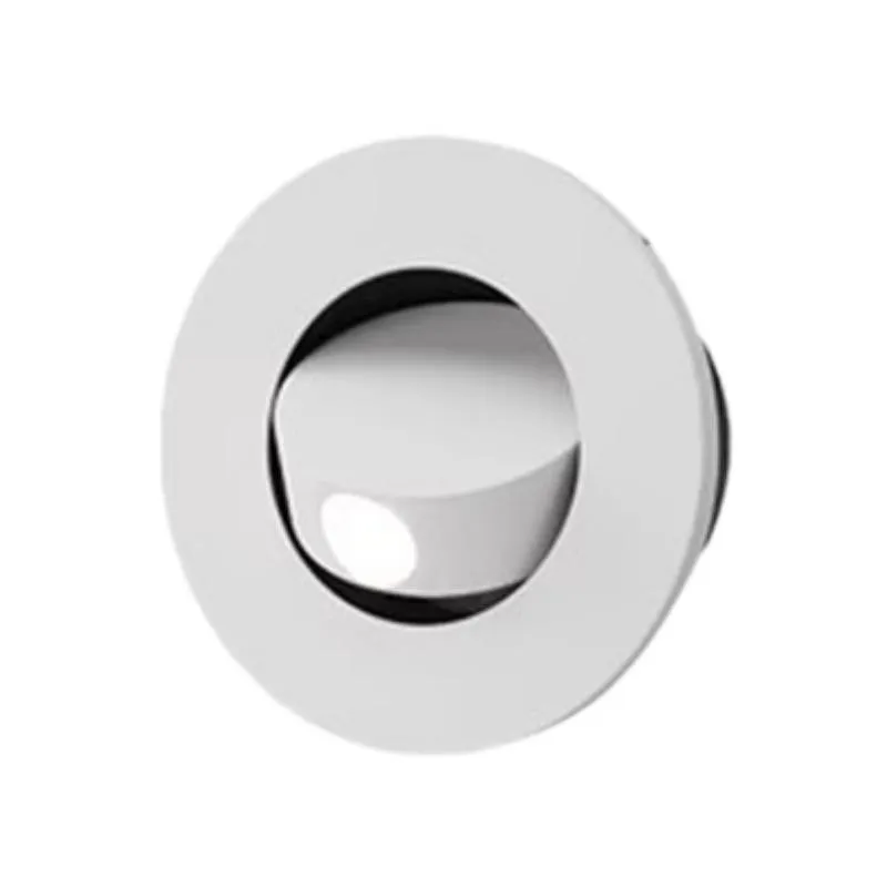 Draaibare inbouw led leeslamp voor naast het bed HL149