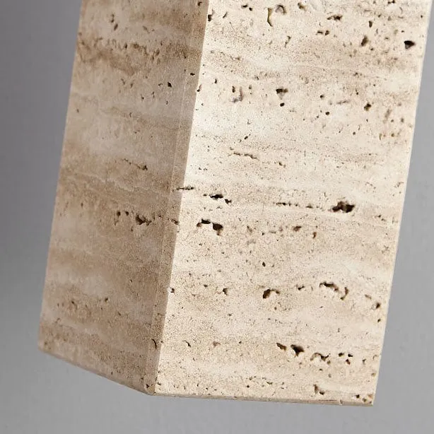 Wabi Sabi hanglamp van massief hout en steen HL971