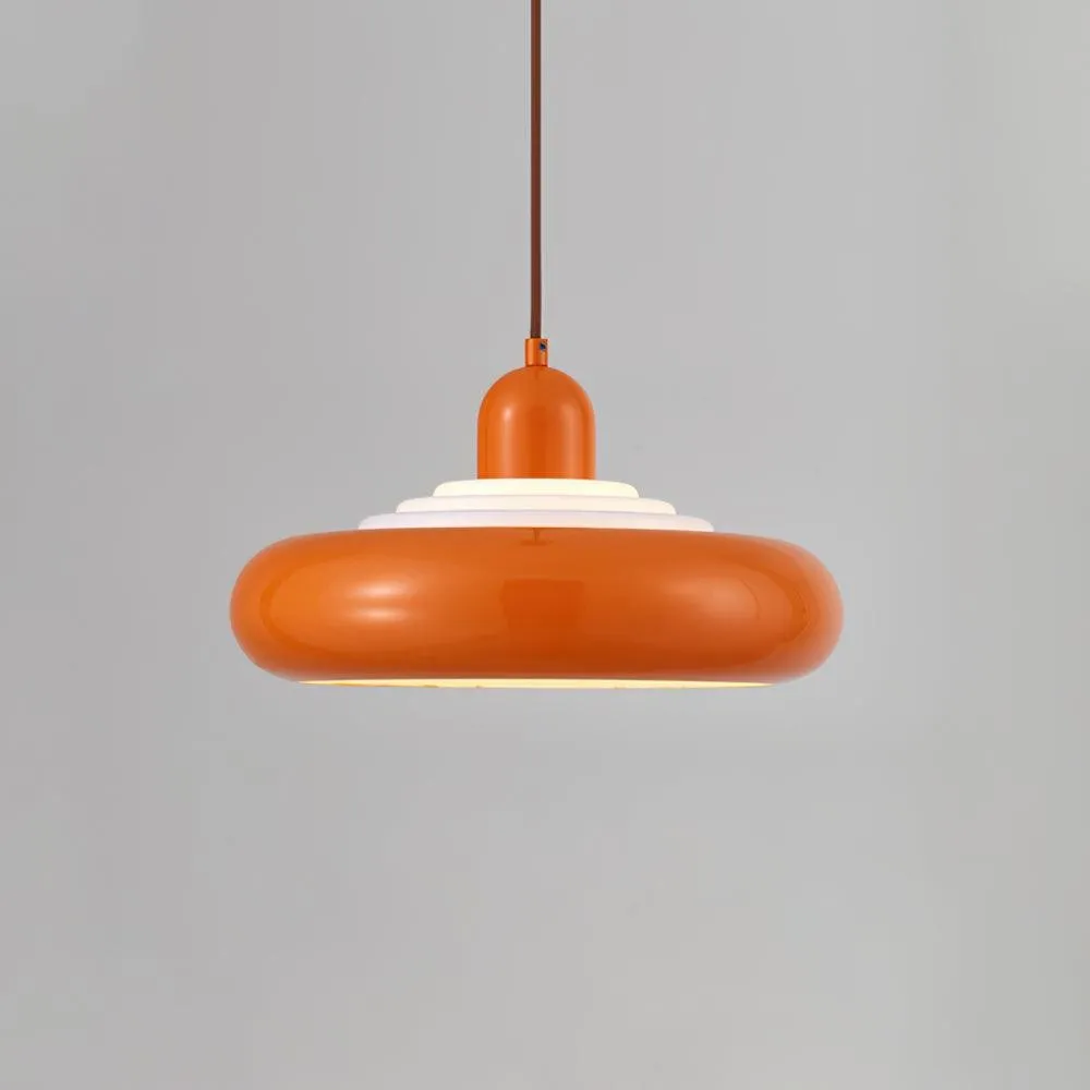 Meerlaagse ronde toren crèmekleurige hanglamp HL401