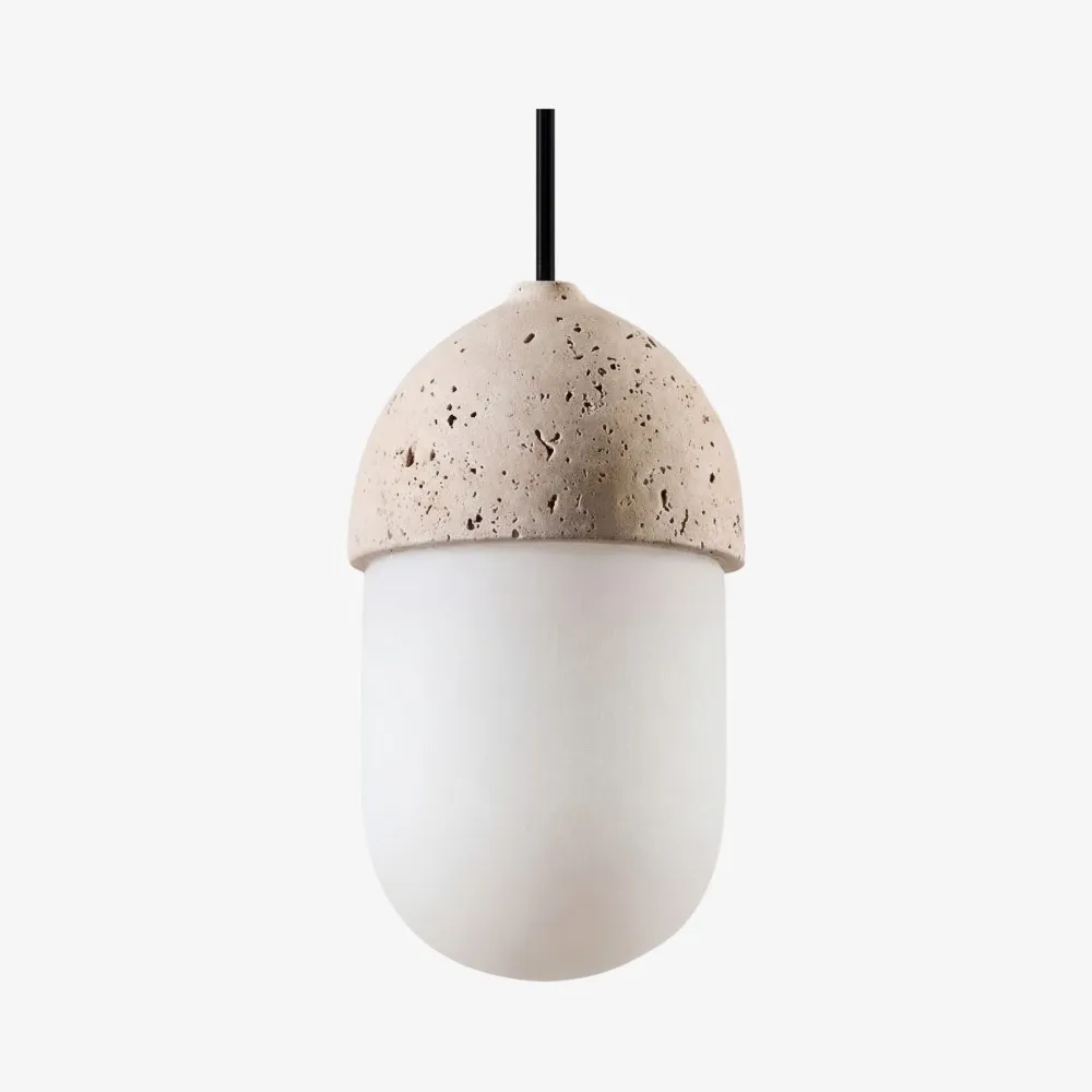 Orbaltis Moderne Orb Cluster Hanglamp - Hanglamp van natuursteen en glas voor woonkamer of keuken HL2448