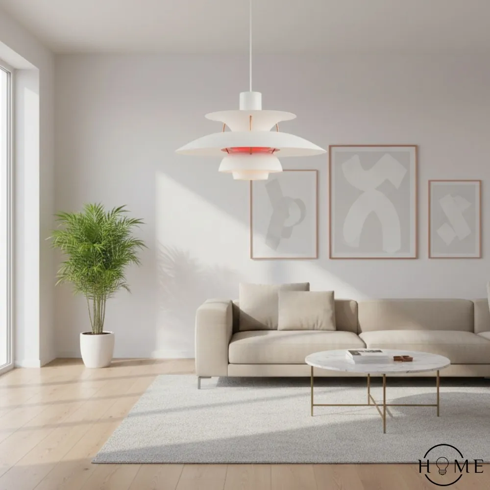 Deense Multilayer Metalen Hanglamp HL38