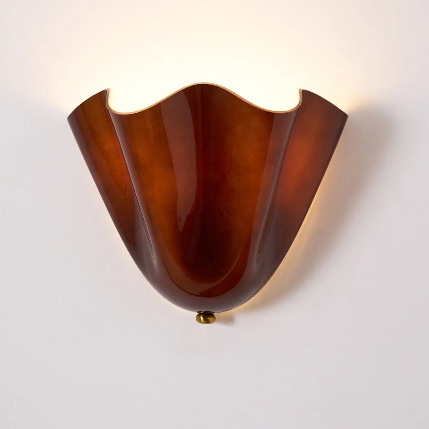 Bellina moderne wandlamp - Artisanaal glas Vera lamp voor interieurdecoratie HL1643