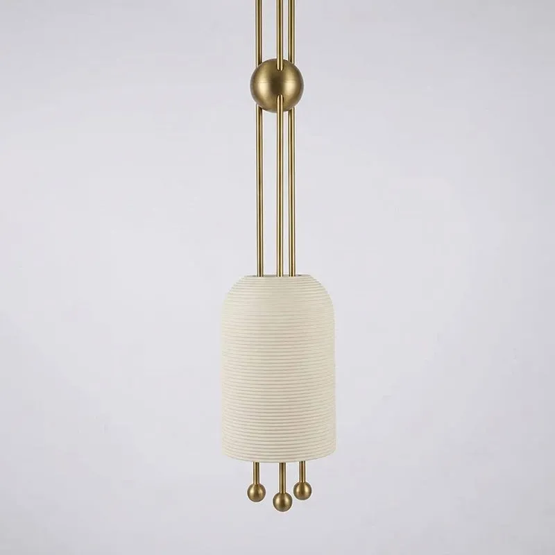 Hanglamp met glazen lantaarn HL3032