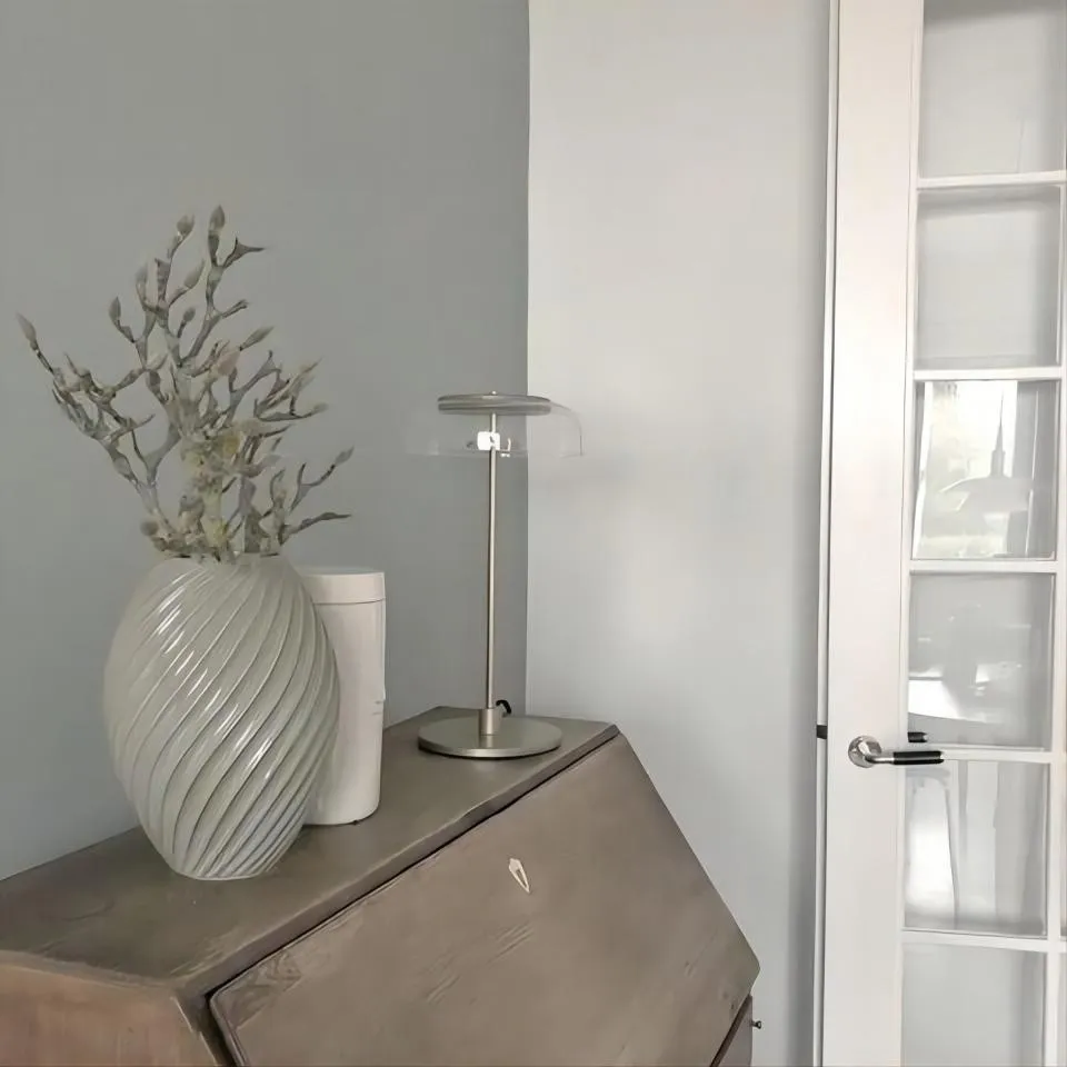 LED Blossi Ronde Glazen Tafellamp