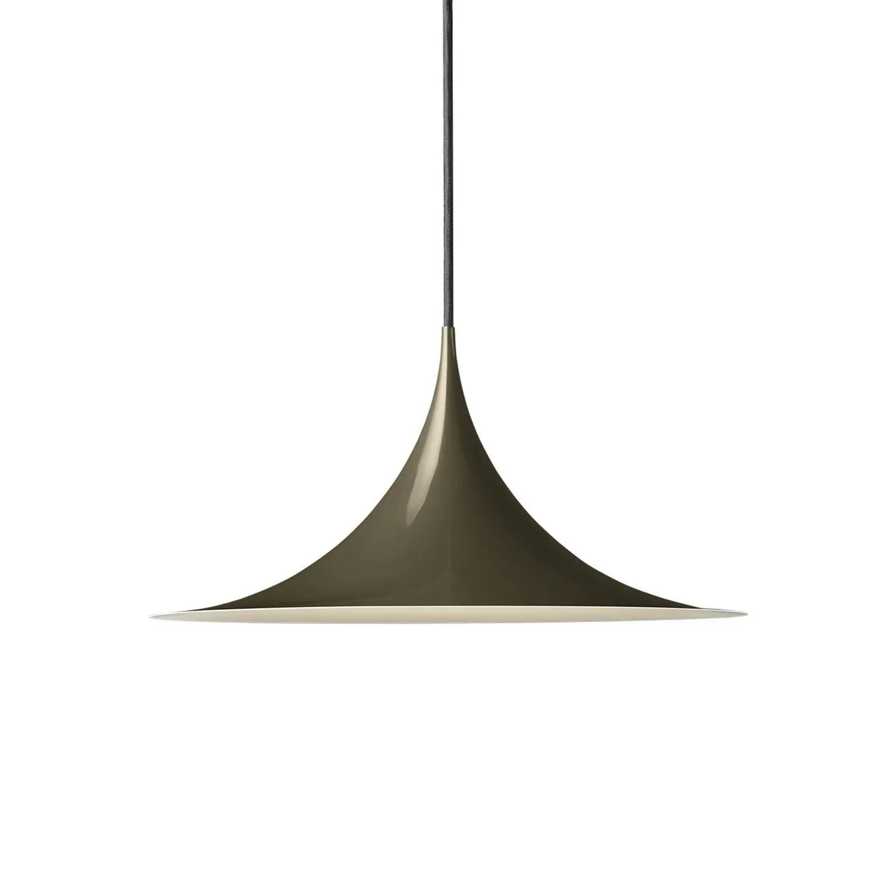 Mid Century Moderne Hoor Metalen Hanglamp