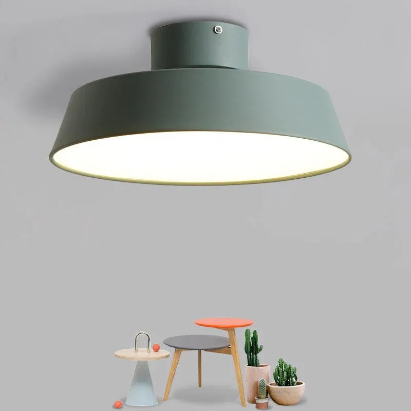 Nordic Minimalist Ronde Aluminium LED Plafondlamp HL1264
