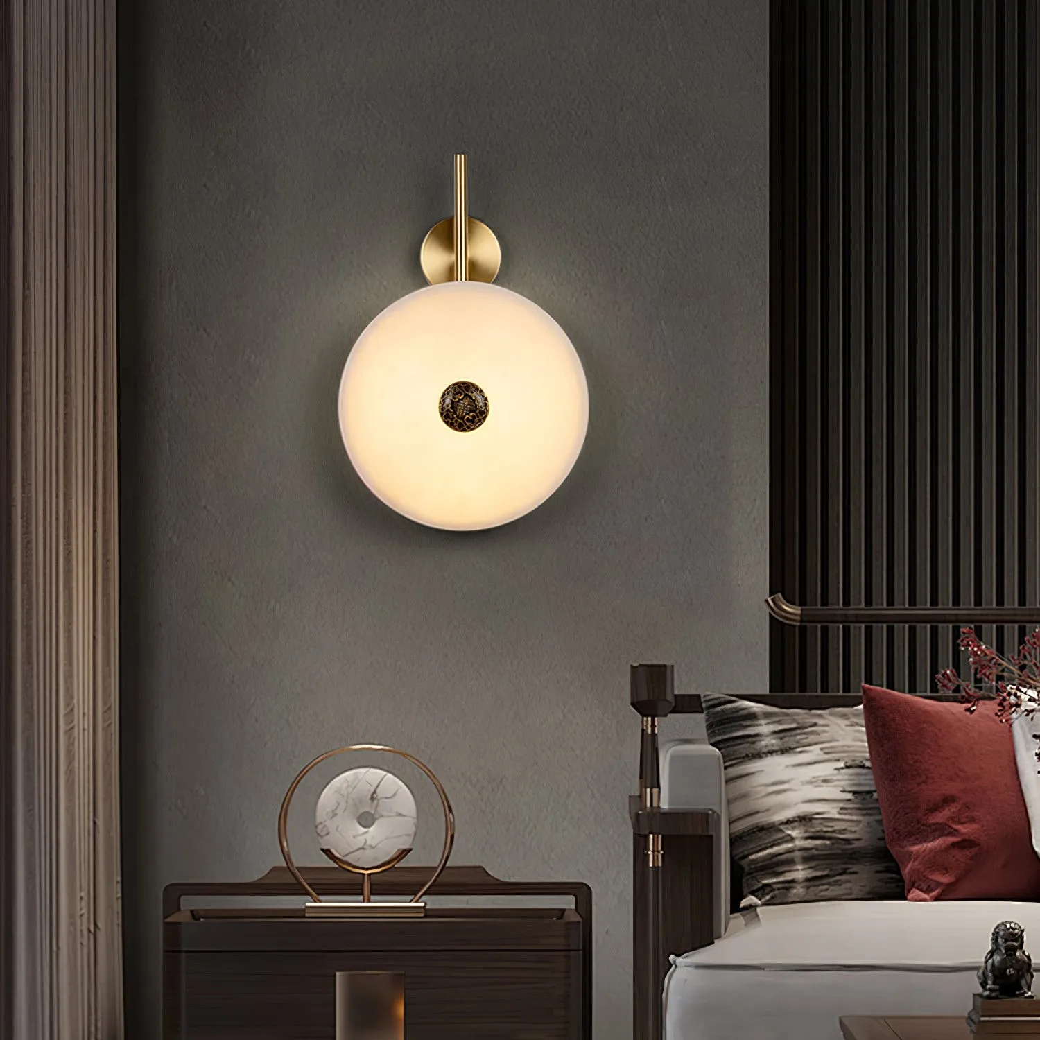 Alabaster Eclipse wandlamp HL2945