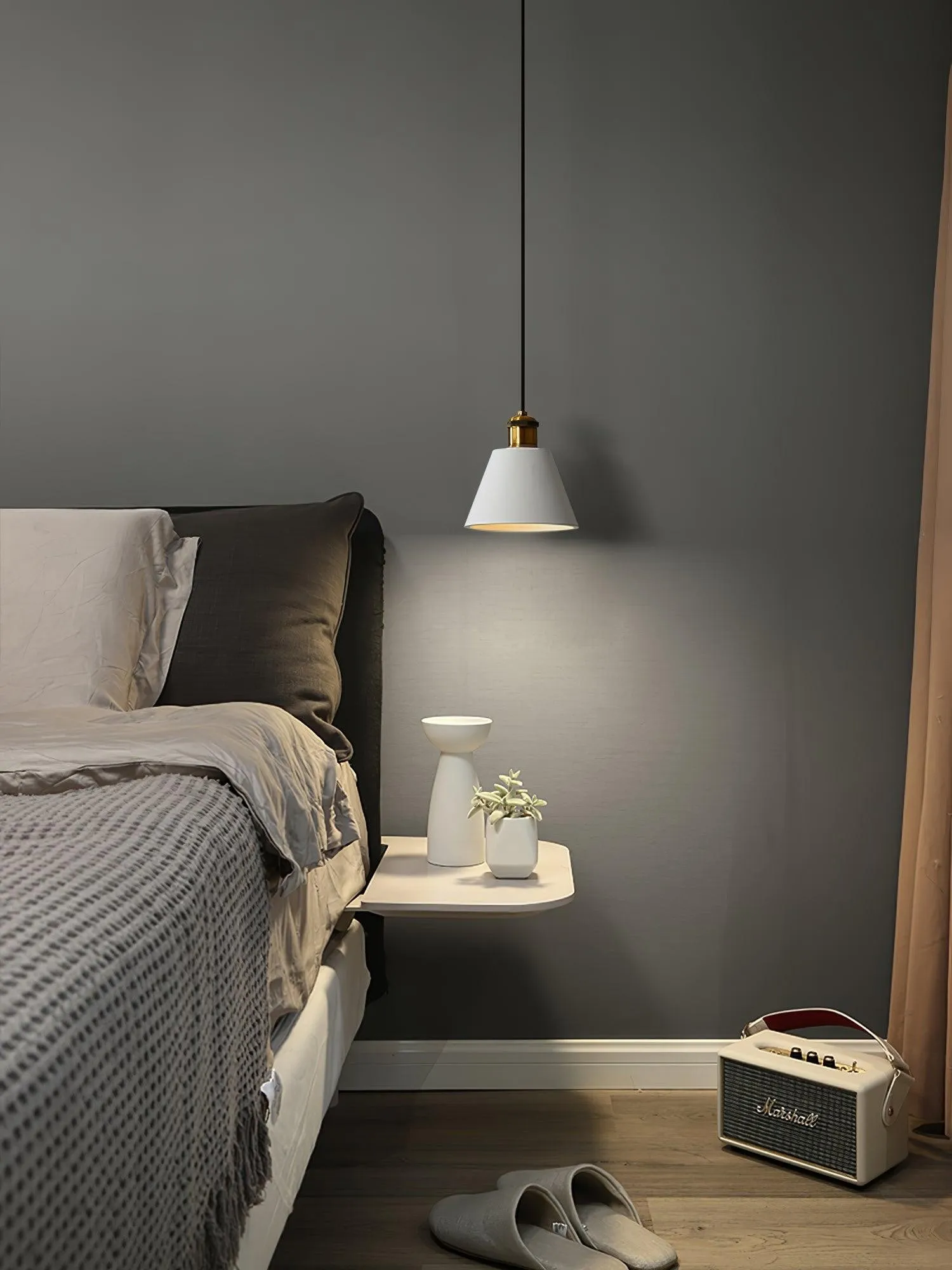 Moderne hars geometrische hanglamp HL787
