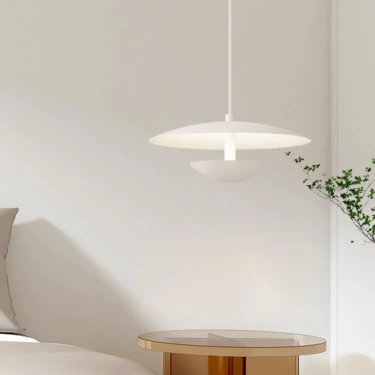 Moderne Scandinavische minimalistische witte hanglamp HL123