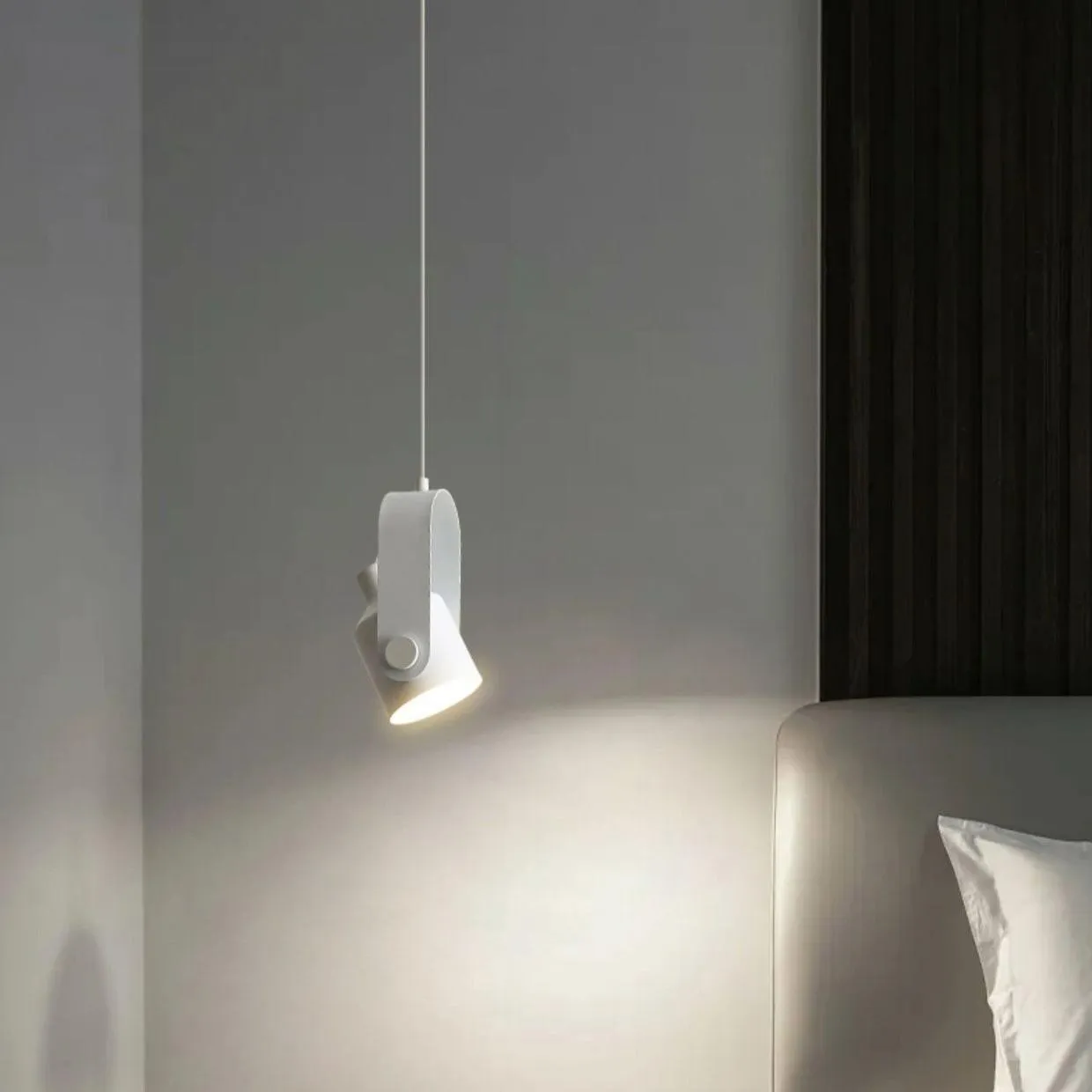 Verstelbare metalen kunst draaibare spot hanglamp HL125