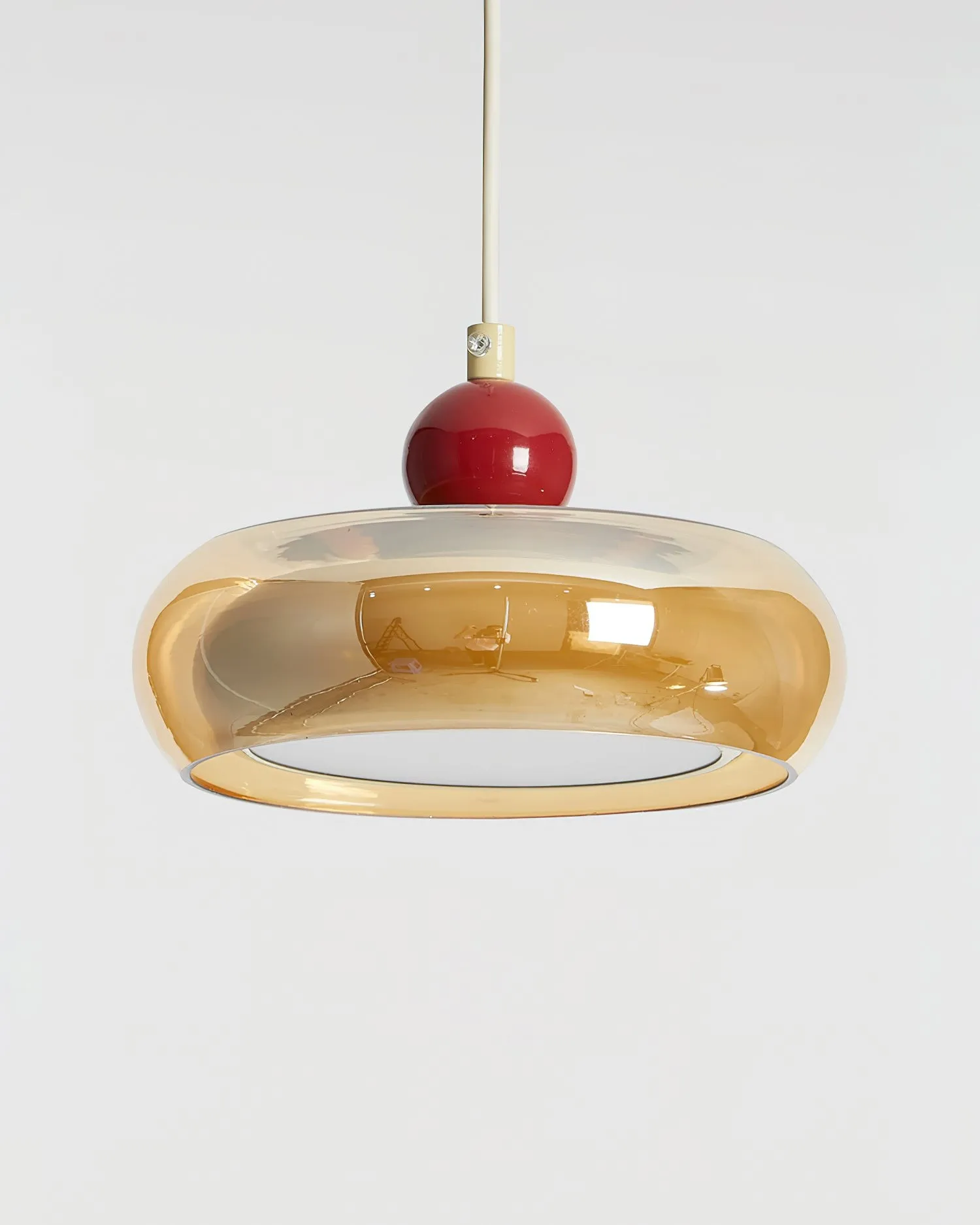 Hanglamp van kersenglas HL762