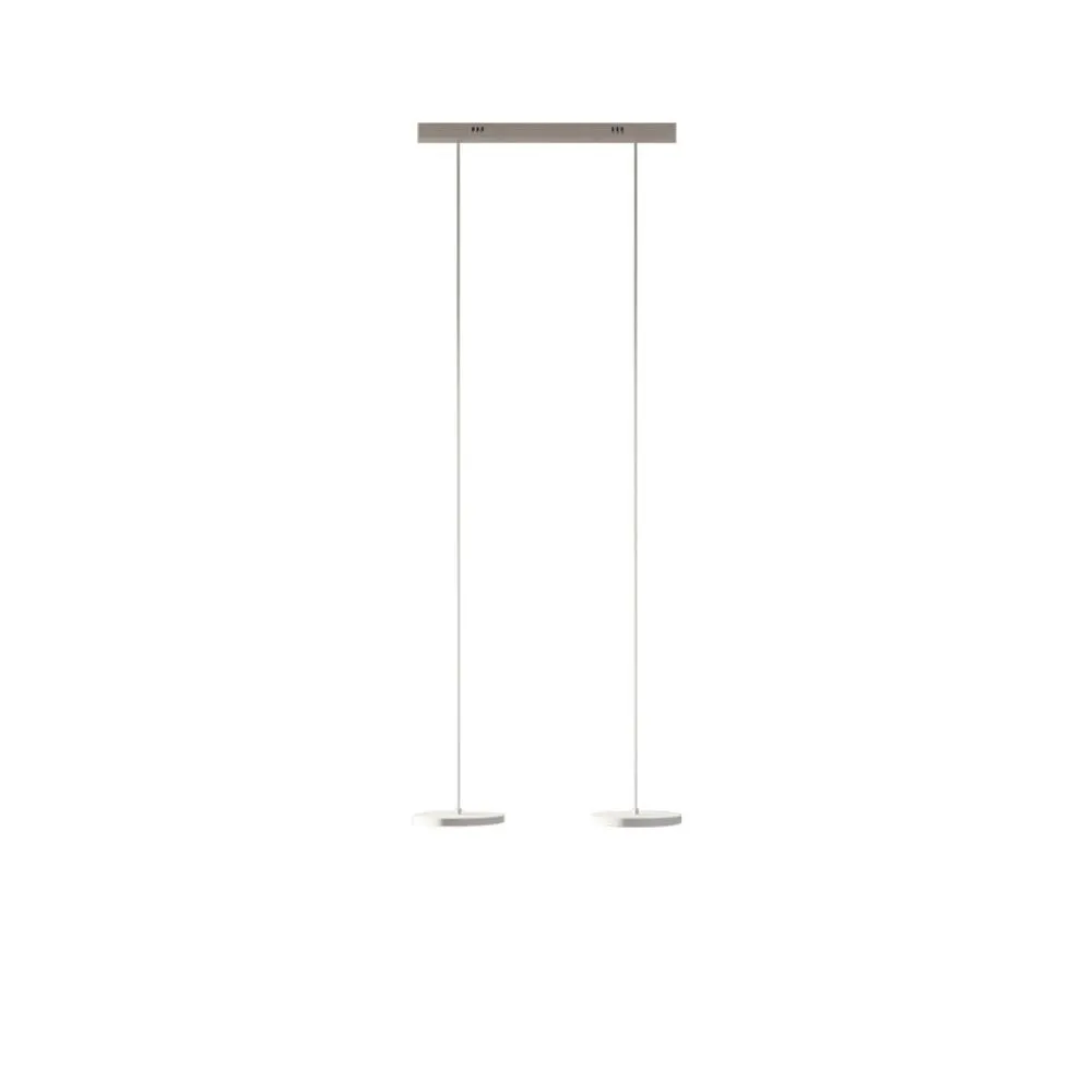Schijfvormige Moderne Hanglamp - Zwart Wit LED Ontwerp HL1051