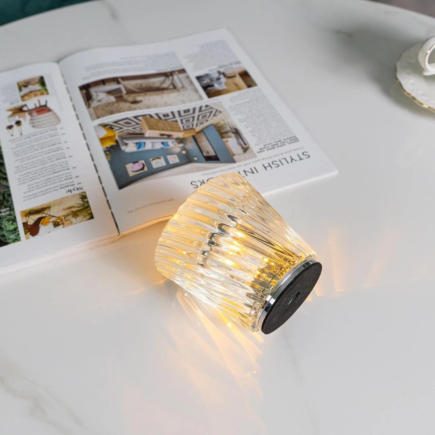 Kristallen Diamant Tafellamp HL471