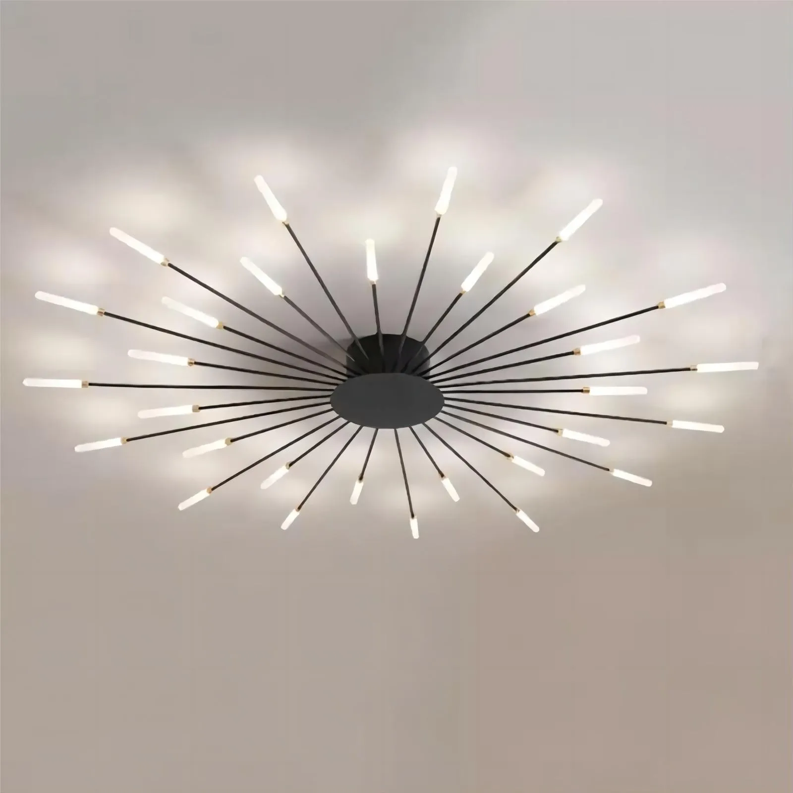 Moderne Spoetnik vuurwerk LED vertakkingsplafondlamp HL108
