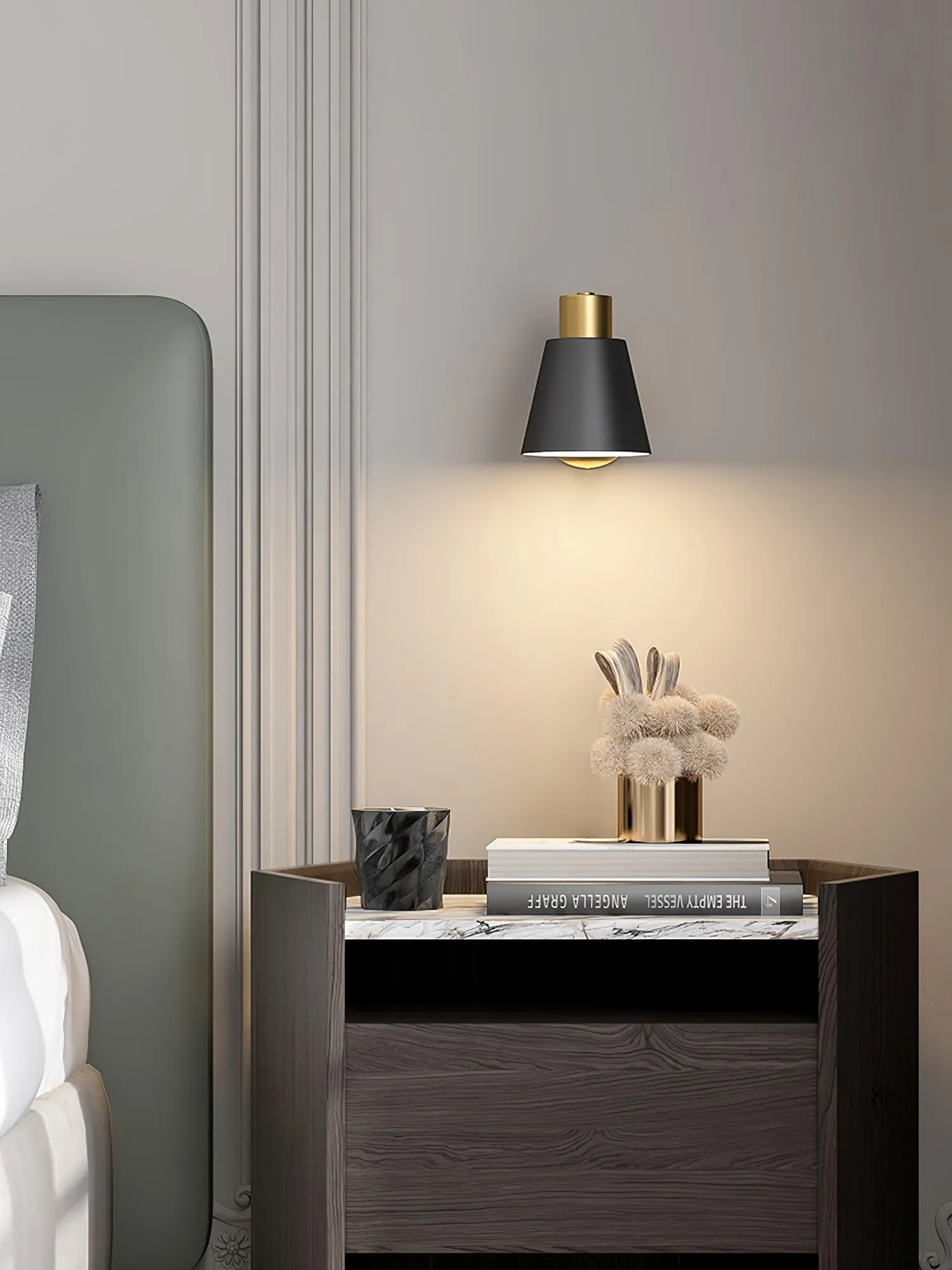 Verstelbare wandlamp met arm HL2926
