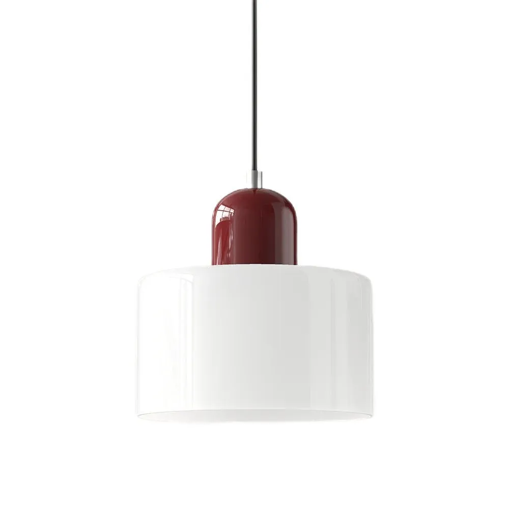 Kalo Cilinder Hanglamp - Glazen Lamp in Scandinavische Stijl voor Eet en Slaapkamer HL107