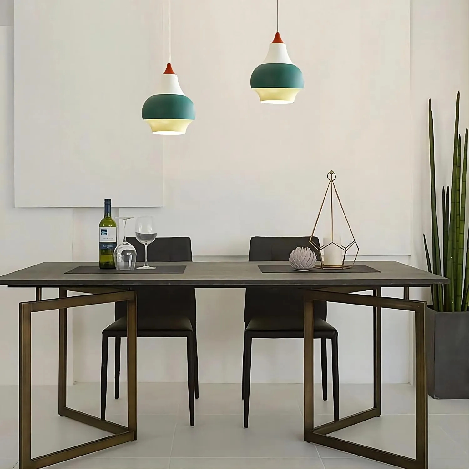 Macaron Design Cirque Gestreepte Hanglamp HL220