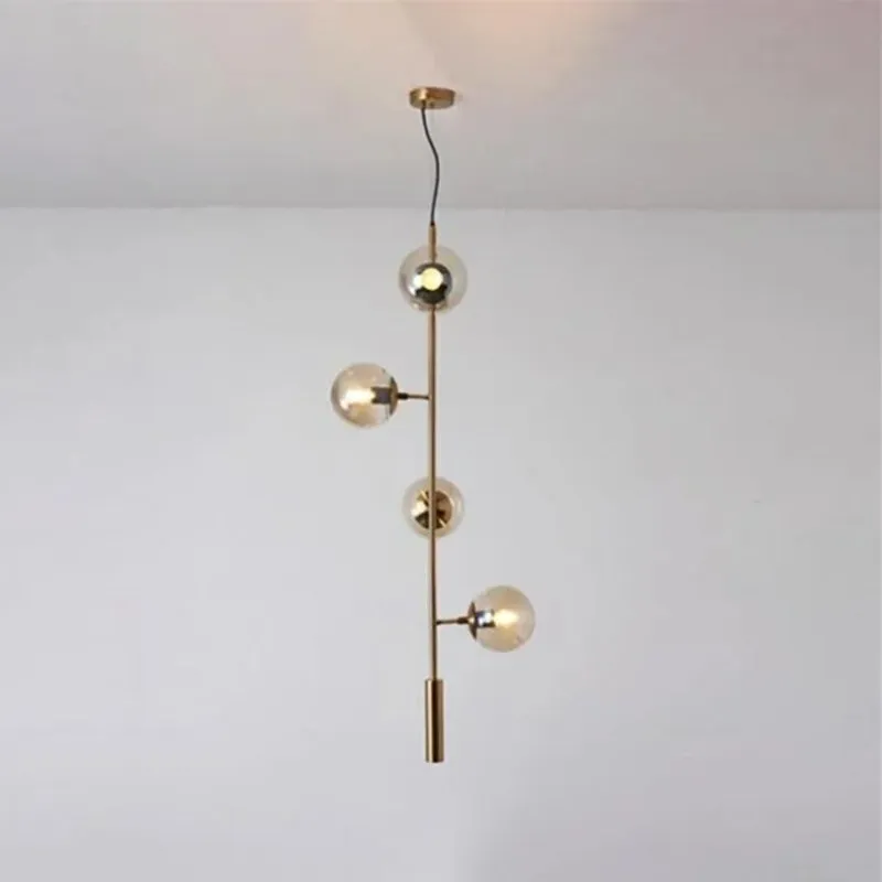 Orb moderne glazen bol hanglamp voor woonkamer