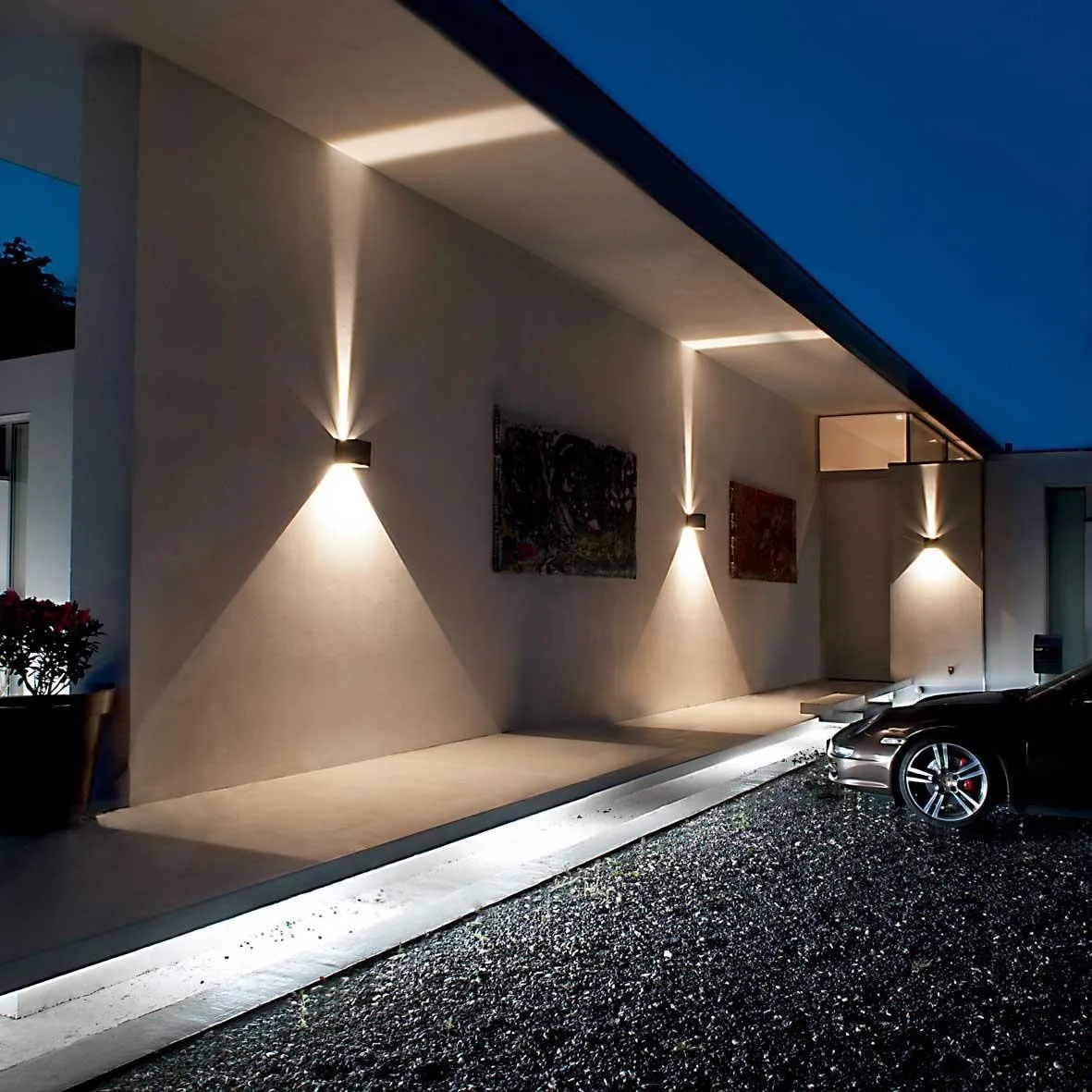 Moderne Cube LED Wandlamp Aluminium Voor Slaapkamer Huis Garage