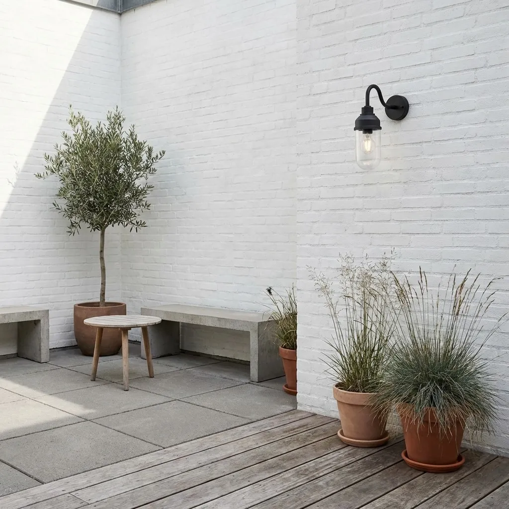 Trevanta Moderne Buitenwandlamp - Minimalistische lantaarn voor Entrees & Gevels HL2106