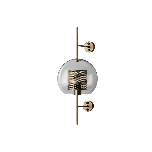 Vintage Glazen Wandlamp Woonkamer Industrieel HL50